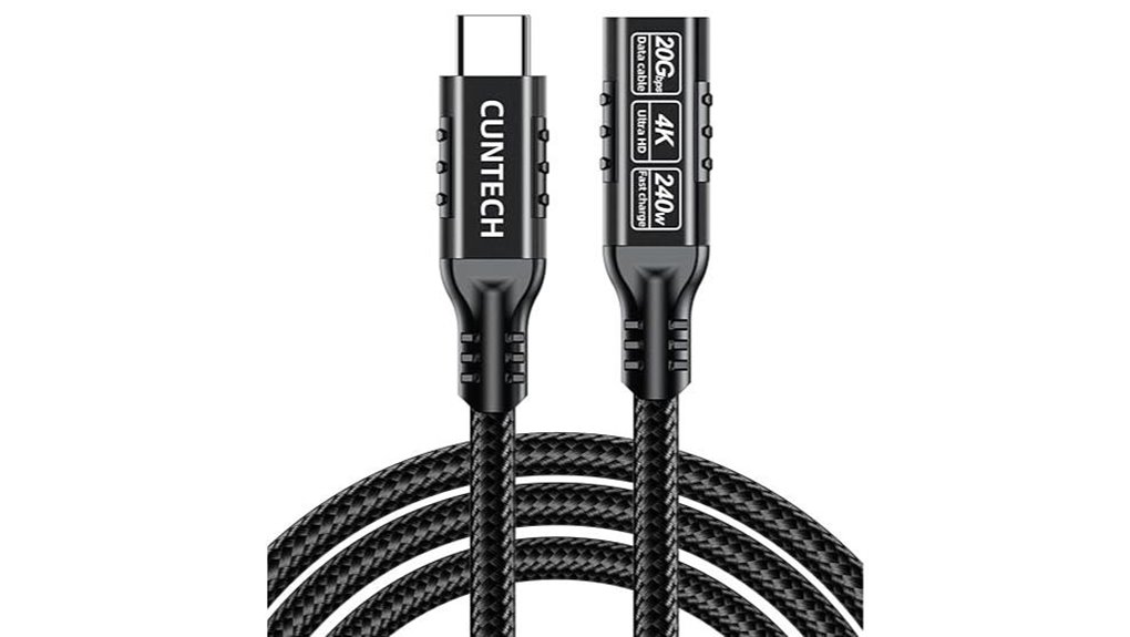 240w usb c 4k 6 6ft