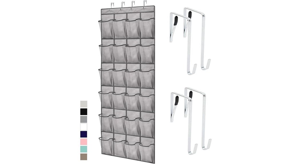 24 mesh shoe organizer