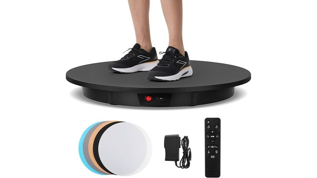 24 motorized turntable with remote