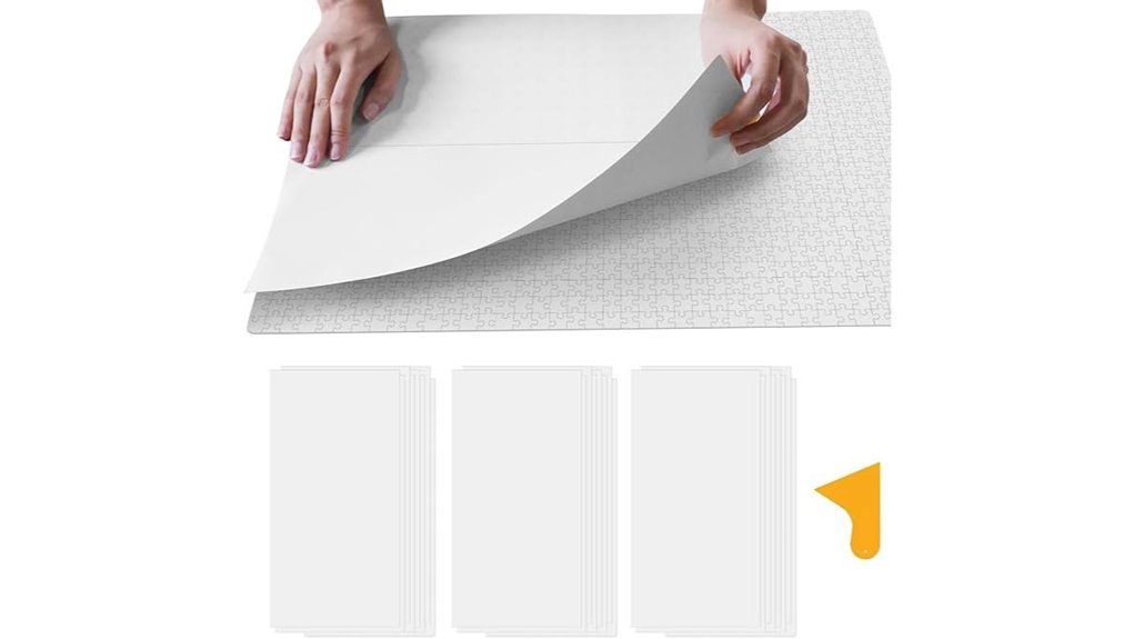 24 pack puzzle glue sheets