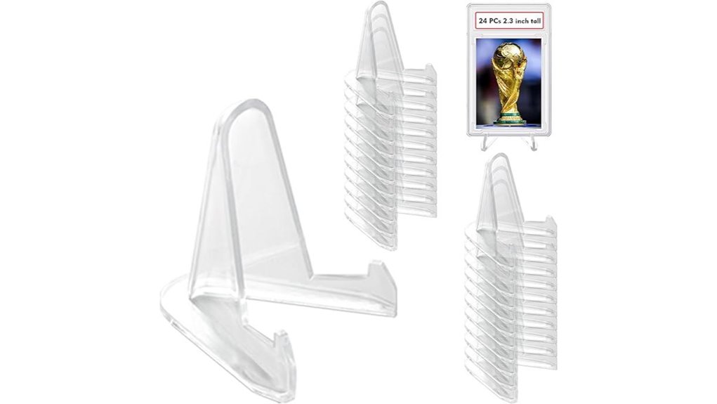 24 pack thick card stands