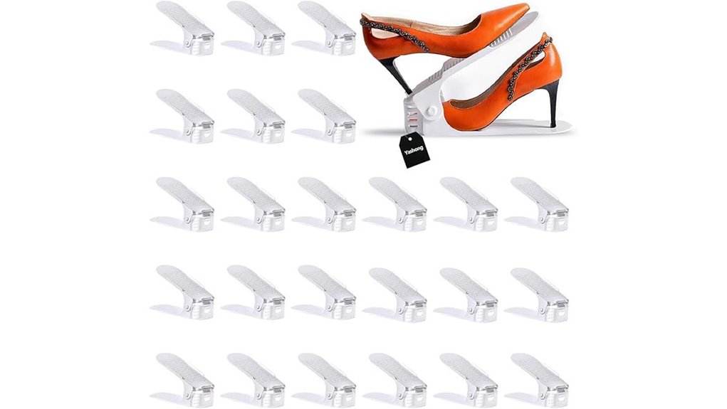 24 pcs adjustable dual layer