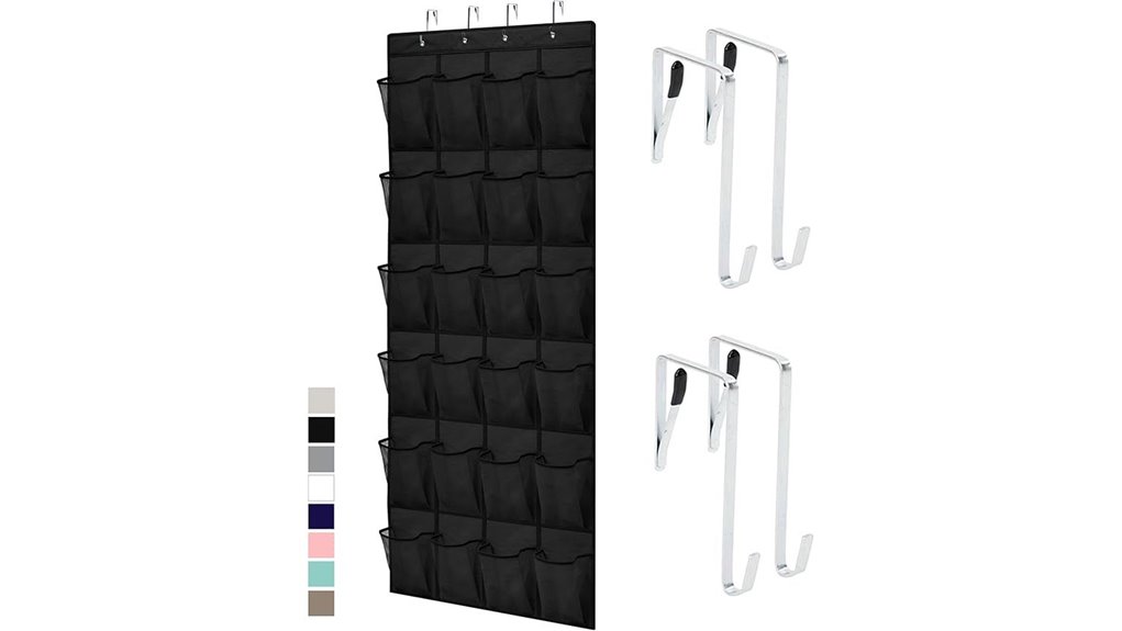 24 pocket door shoe organizer
