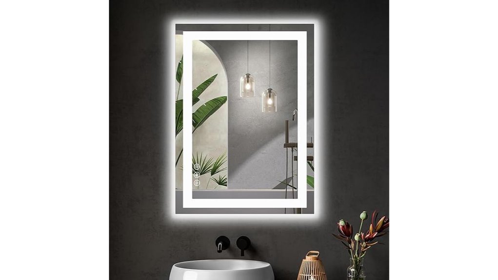24x32 smart led mirror