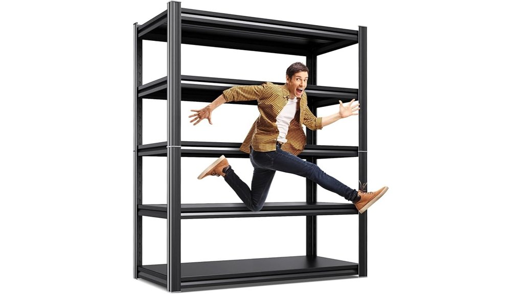 2500lb adjustable heavy duty shelving