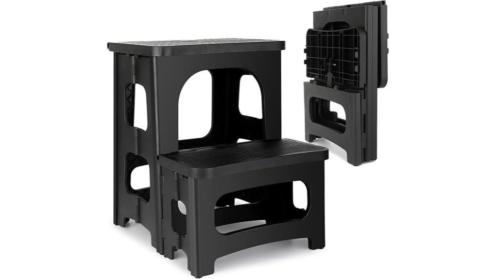 250lb non slip 2 step stool