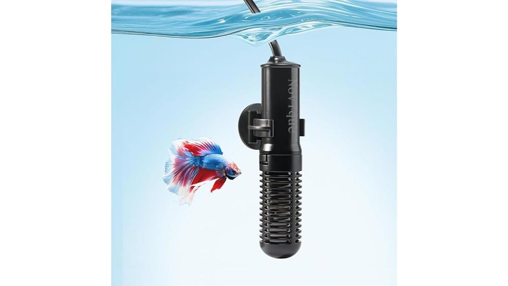 25w submersible aquarium heater 1 6 gallons