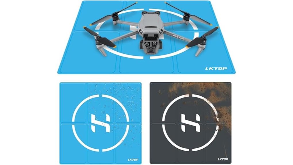 26 inch weighted waterproof landing pad