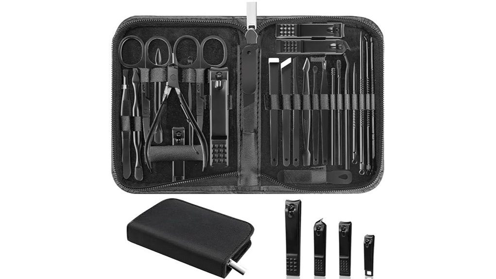 26 piece stainless clipper case