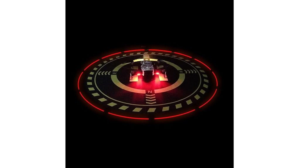 27 6 inch waterproof foldable led landingpad