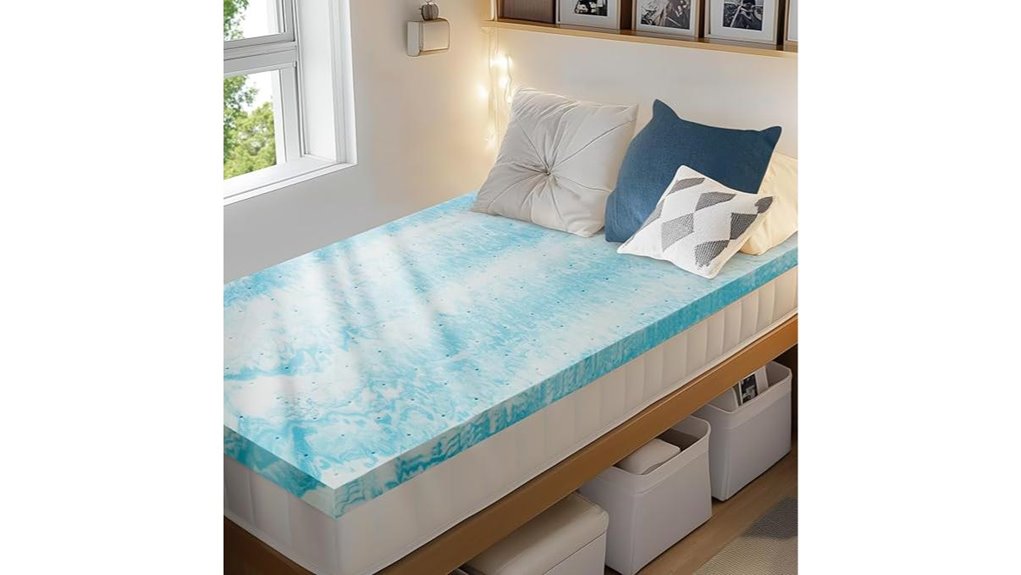2 inch cooling gel topper