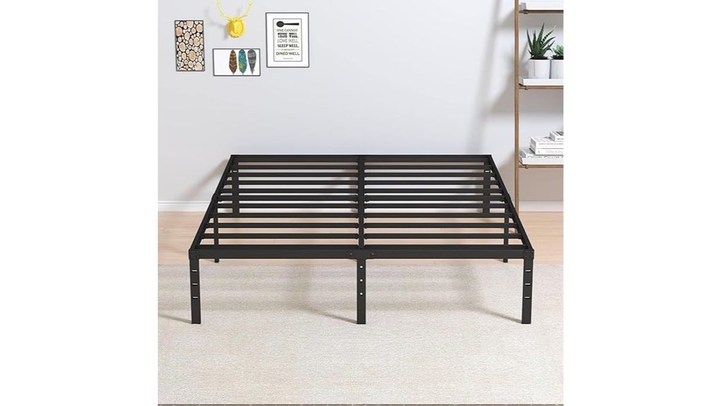 3000 pound queen metal frame