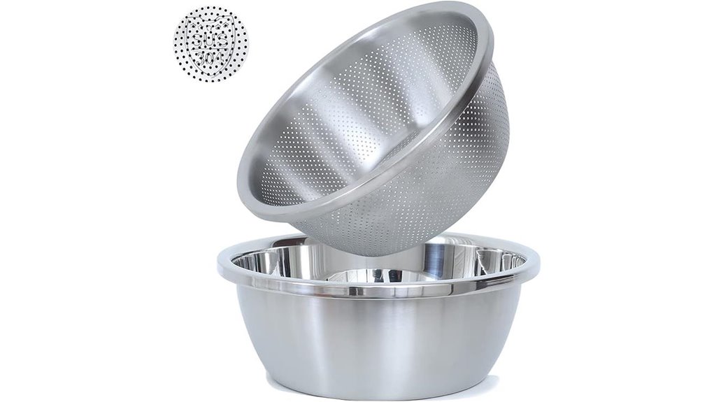 304 stainless colander set