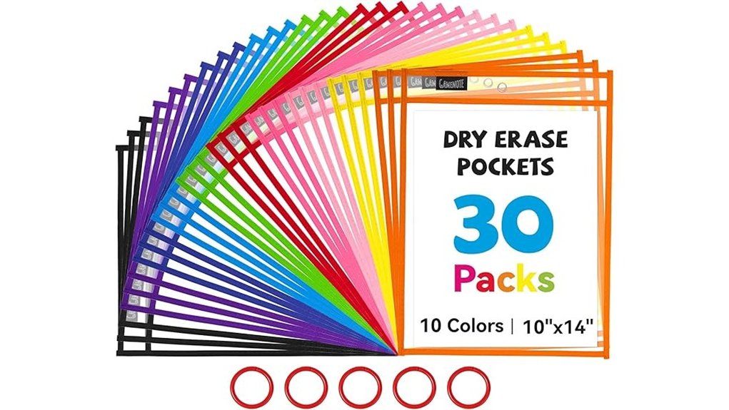 30 10x14 erase pockets