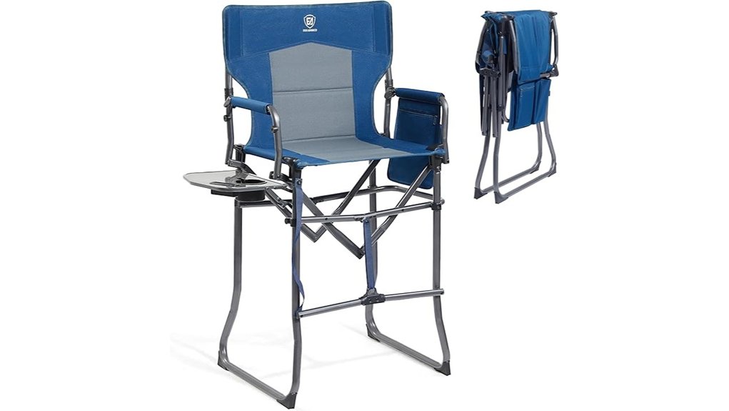 30 7 inch folding chair table