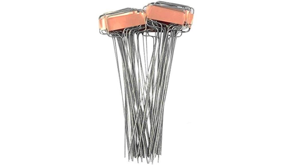 30 copper plant labels