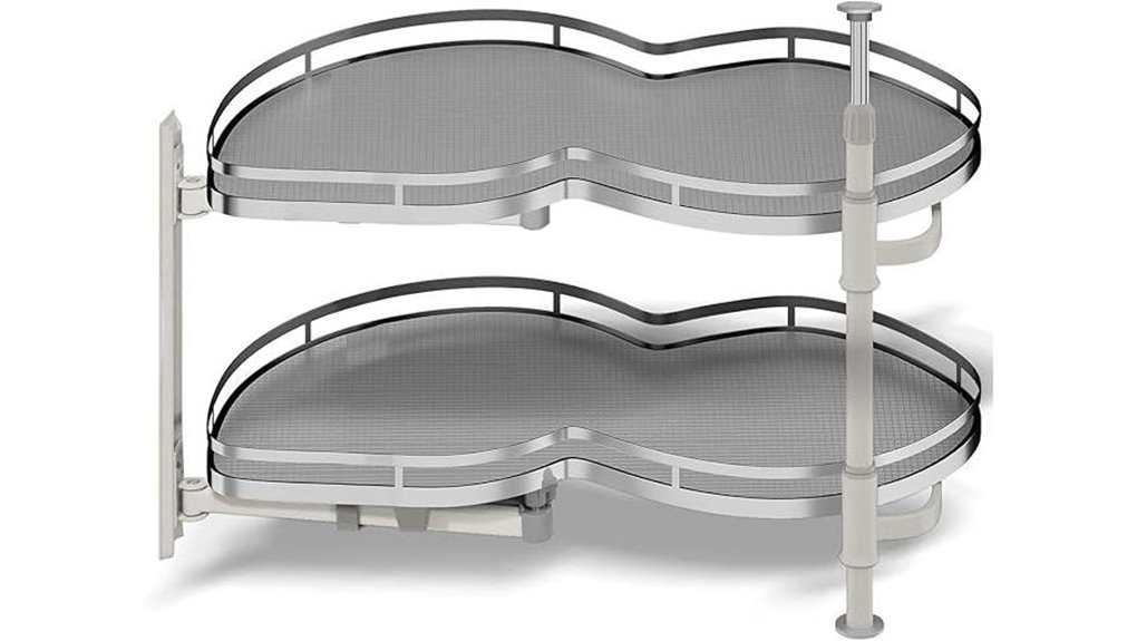 30 inch blind cabinet organizer