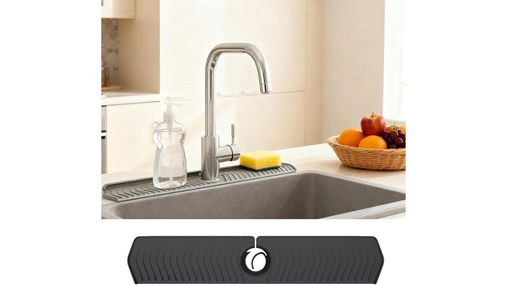 30 inch silicone sink mat guard