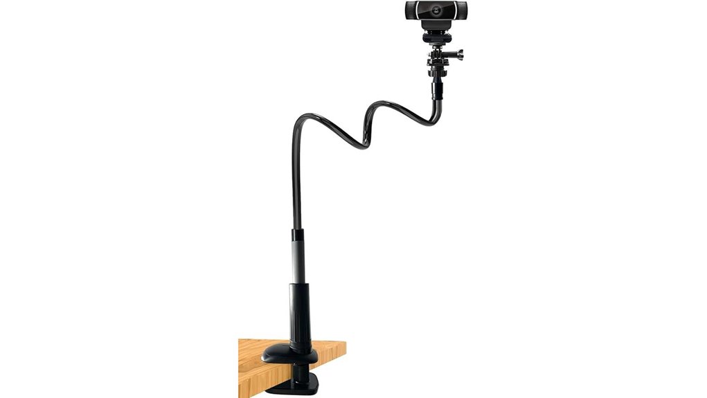 30 inch webcam gooseneck clamp