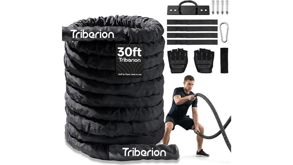 30ft 1 26in battle rope