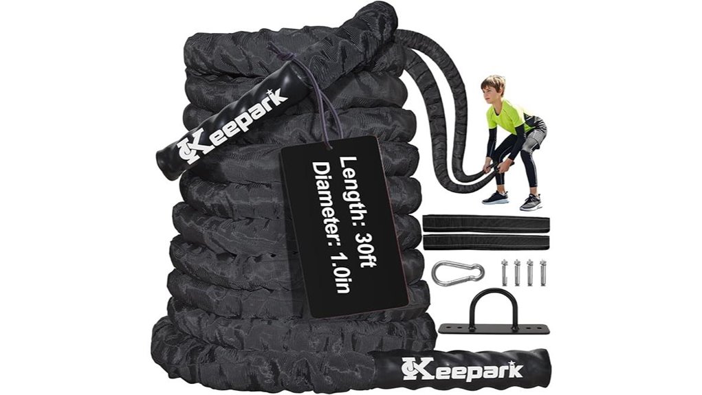 30ft protective battle ropes
