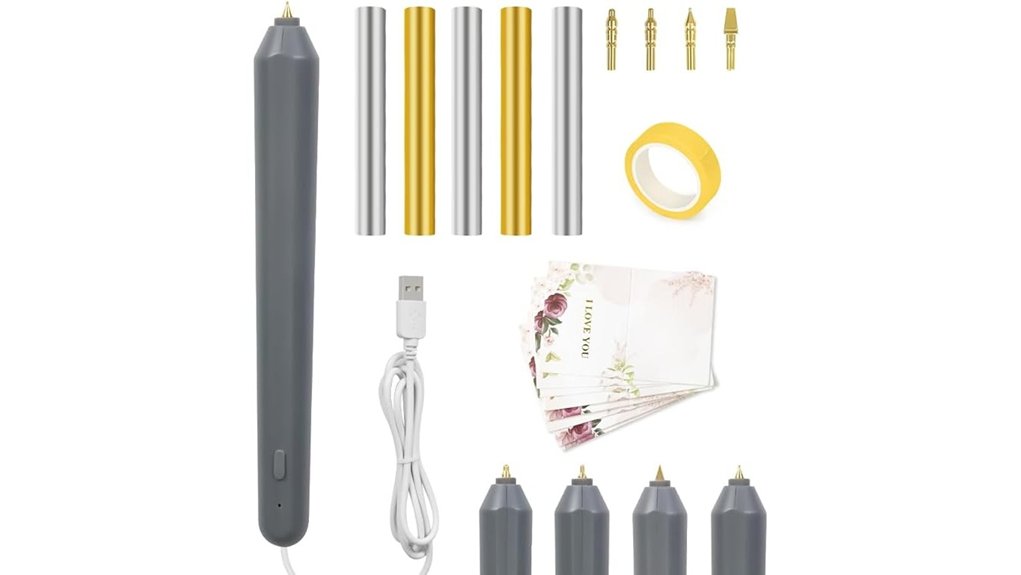 30pcs usb foil embossing