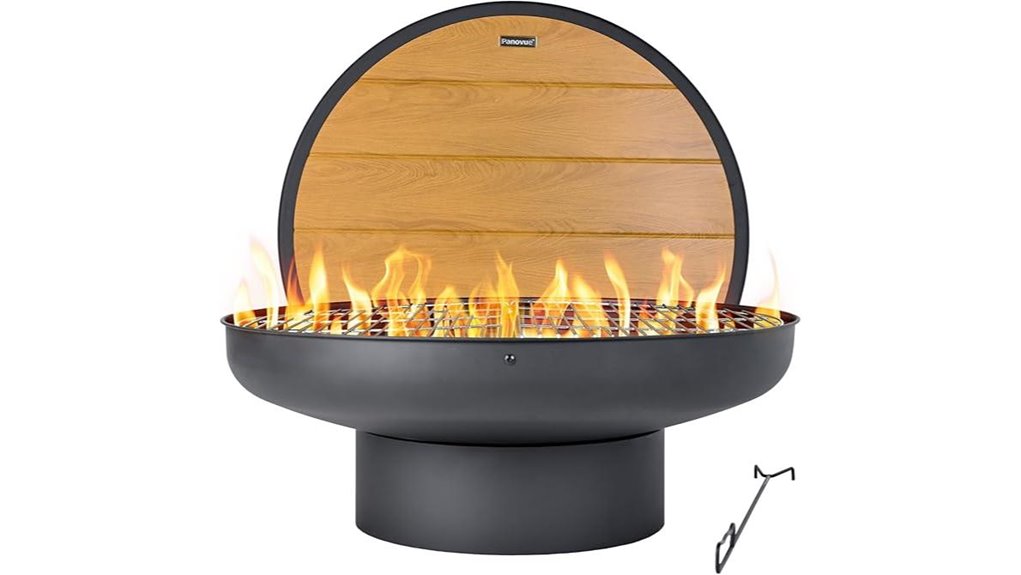 32 inch heavy duty fire pit