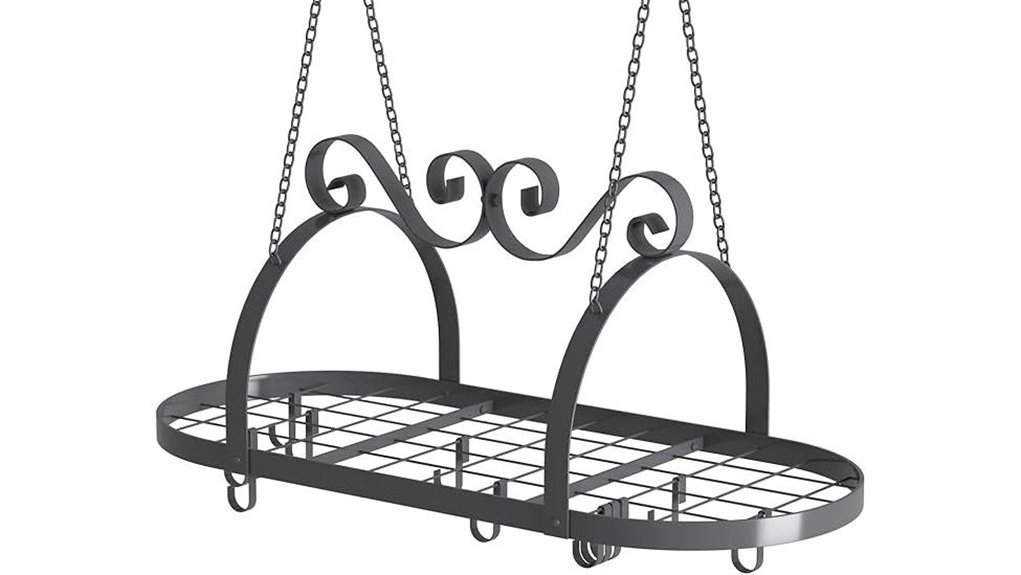 33 heavy duty pot rack