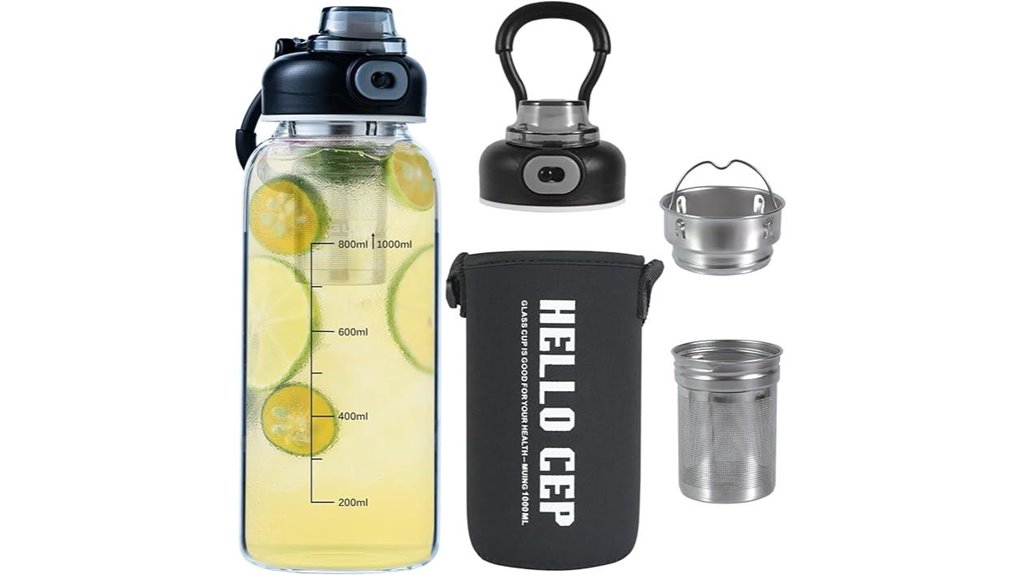 34 oz bpa free tea infuser