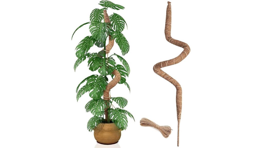 35 inch flexible moss pole