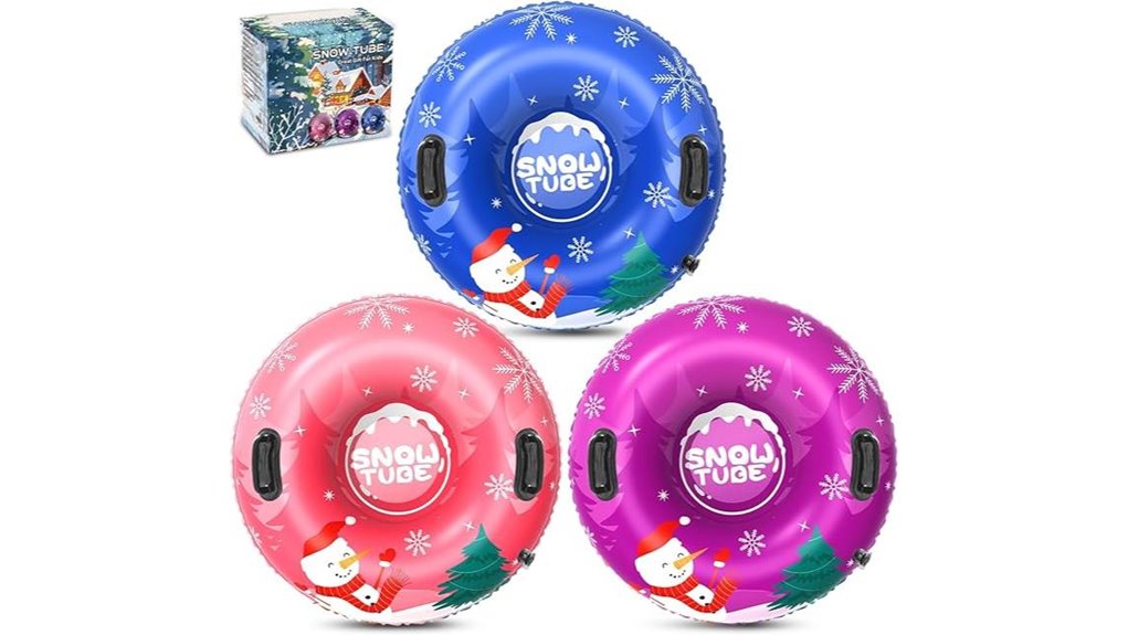 36 inch inflatable snow tube pack