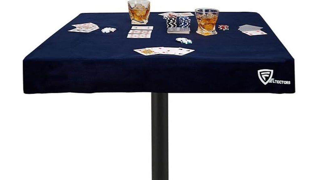 38 inch blue felt cover