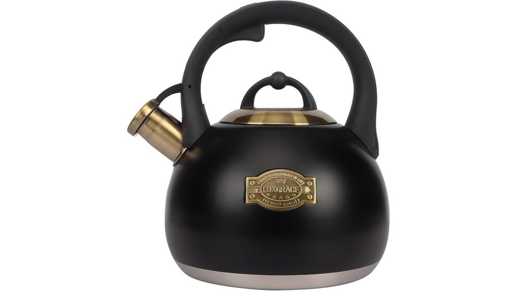3 1 quart stainless tea kettle