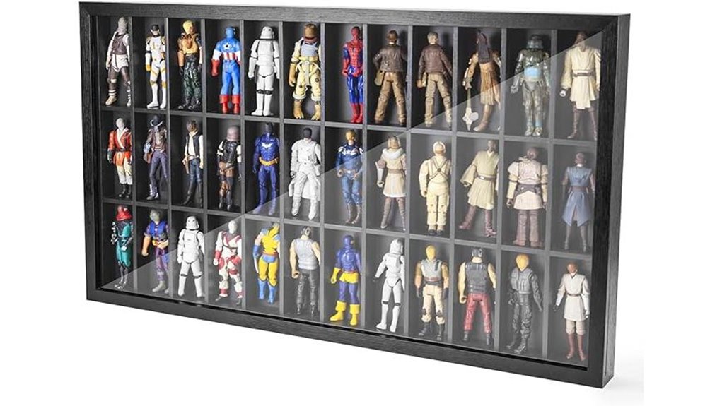3 75 dustproof collectibles frame