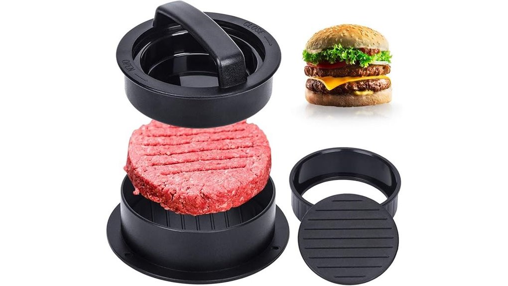 3 in 1 patty press information