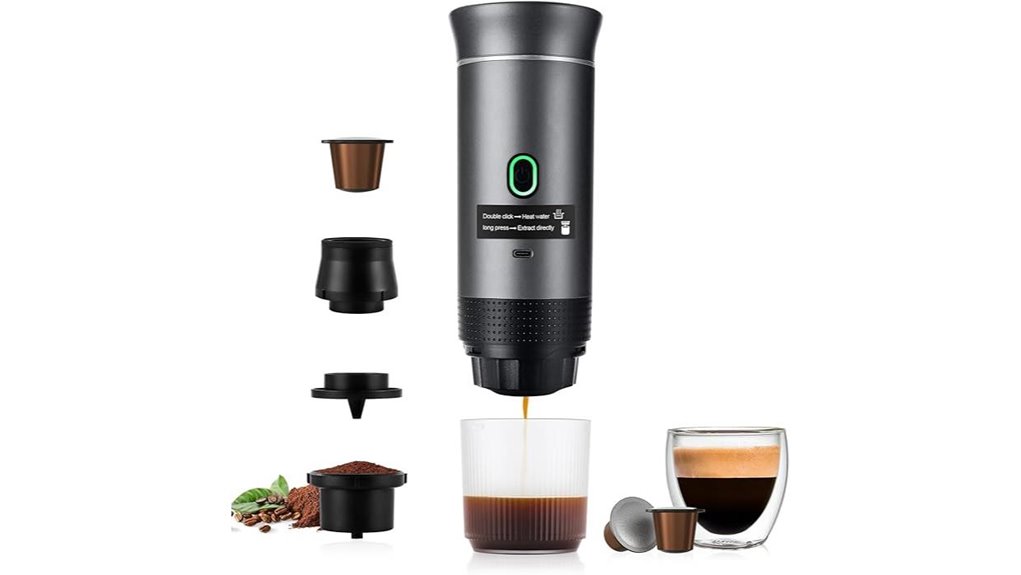 3 in 1 usb portable coffee maker
