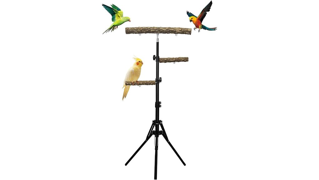 3 layer pepperwood bird perch