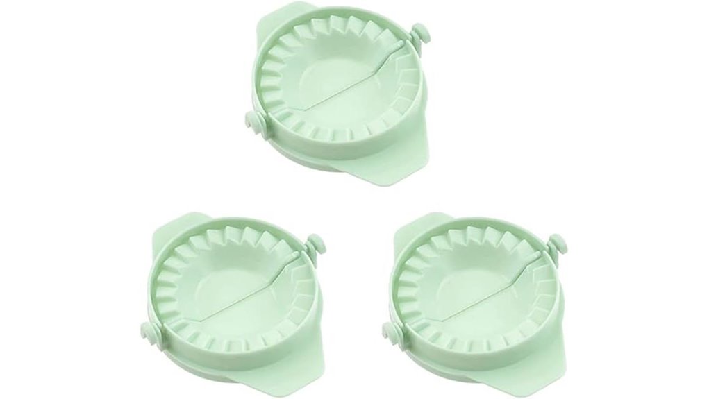 3 piece dumpling press mold