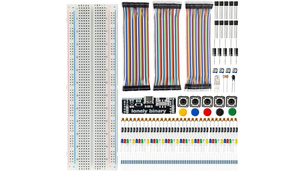 400 piece electronics kit