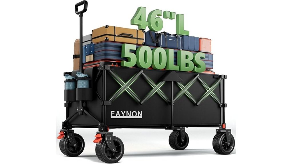 46 inch collapsible all terrain wagon