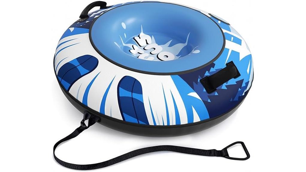 47 inch inflatable sled with cover