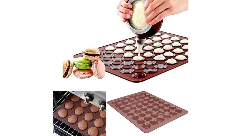 48 hole silicone macaron mat