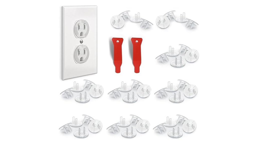 48 pack outlet covers for babyproofing