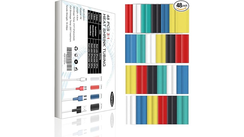 48 piece 3 1 heat shrink