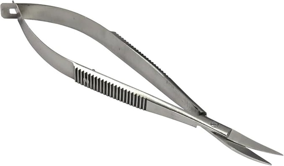 4 5 curved squeeze scissors