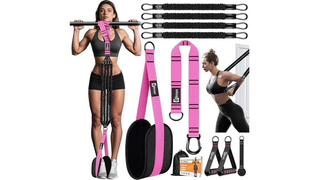 4 adjustable 300lb pull ups
