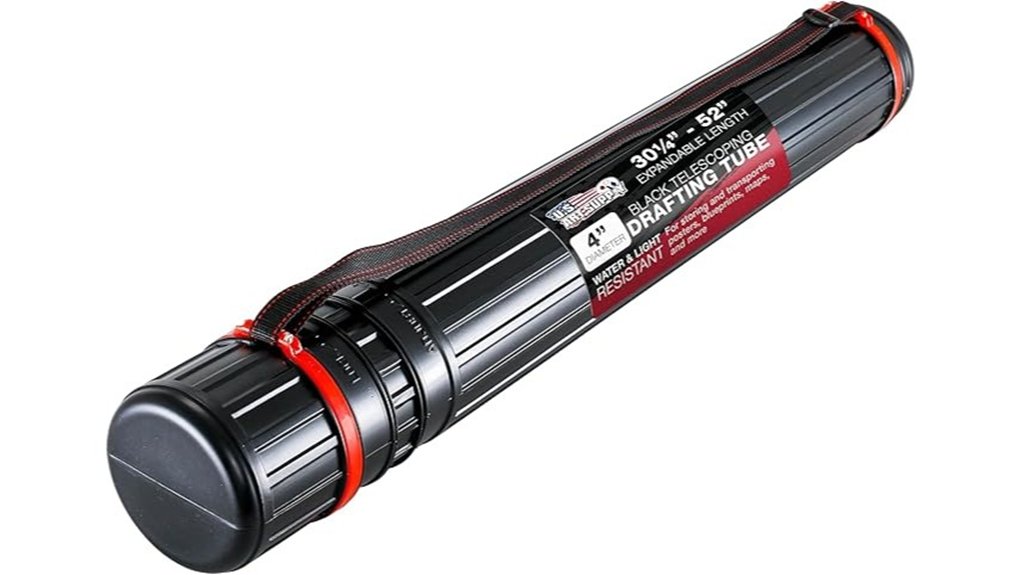 4 inch diameter telescoping tube