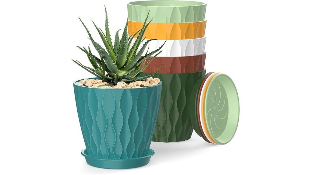 4 inch indoor drainage pots
