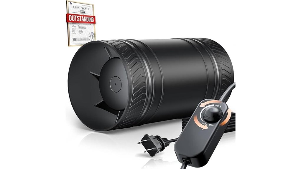4 inch inline duct fan