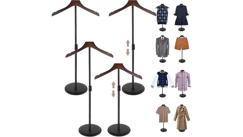 4 pack 35 shirt rack
